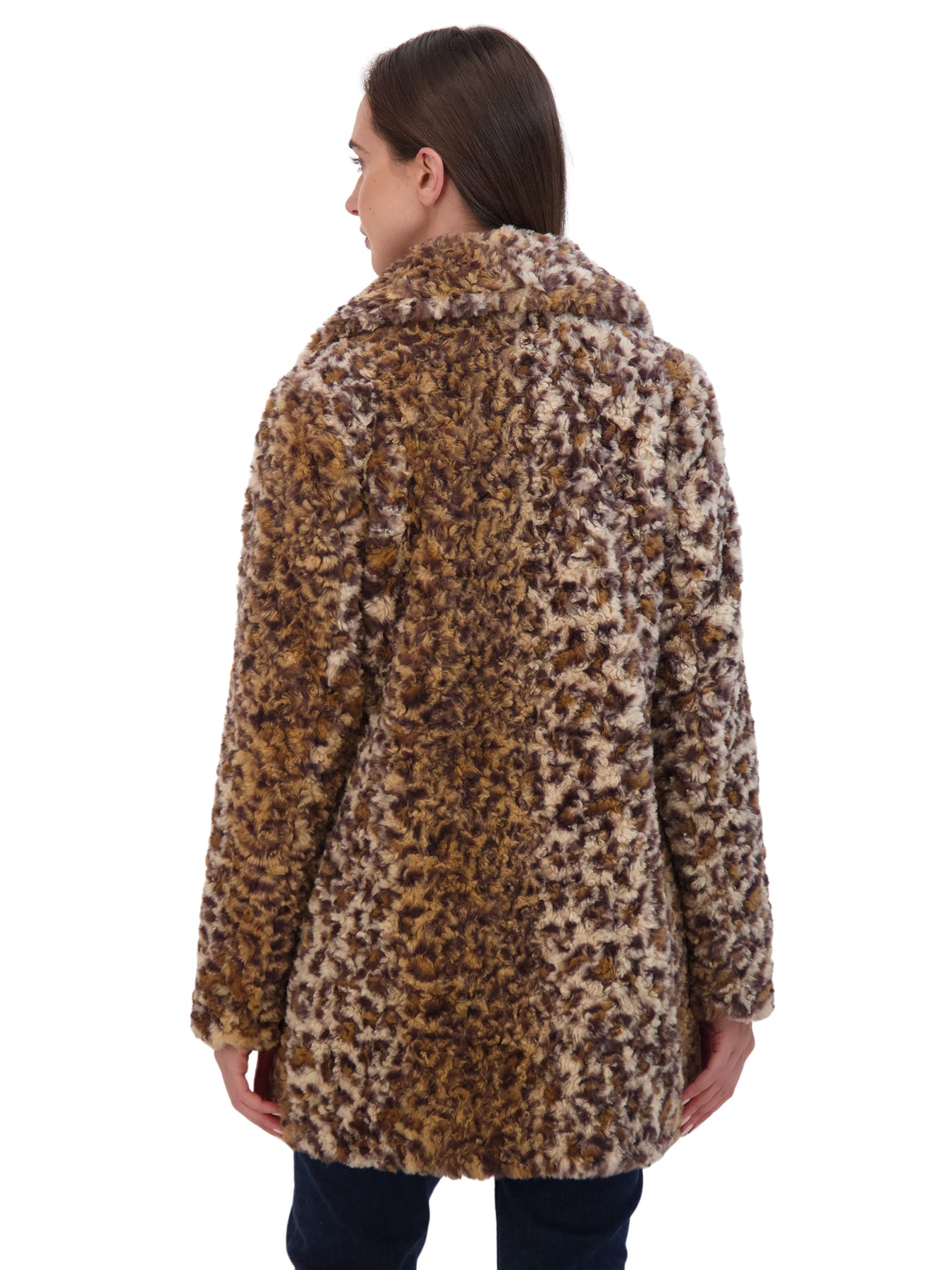 Sebby faux fur coat on sale