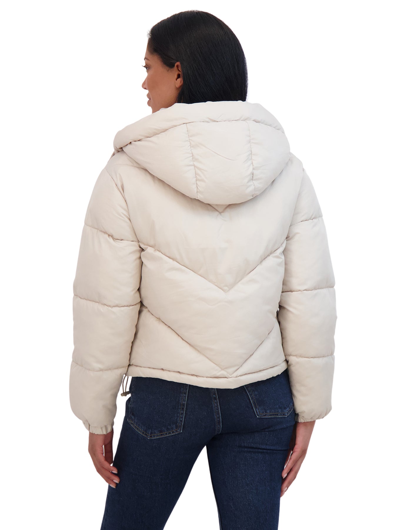 Sebby K Sebby Junior's Short Puffer Jacket with Hood