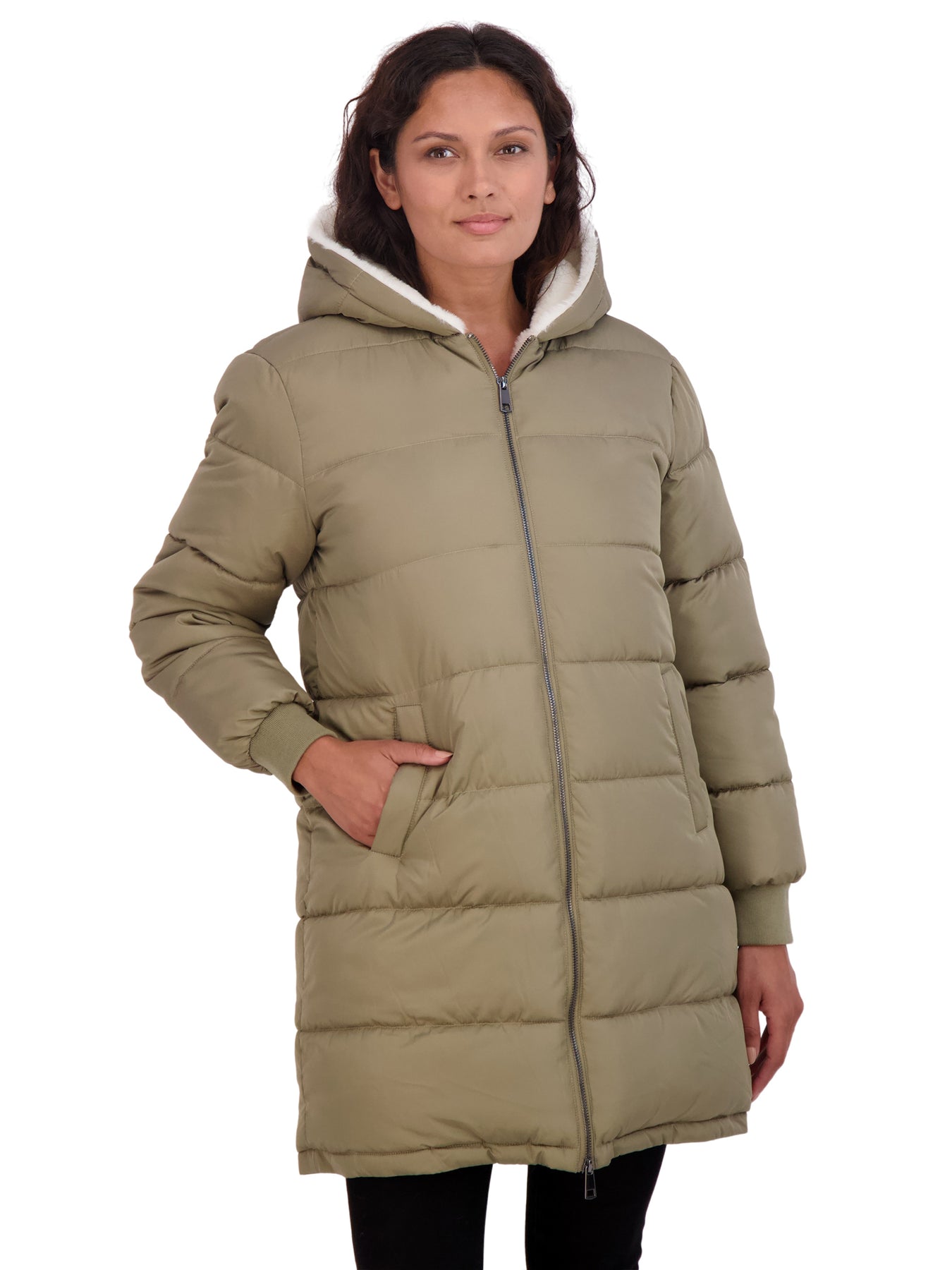 S.E.B. by Sebby Women's Puffer Jacket