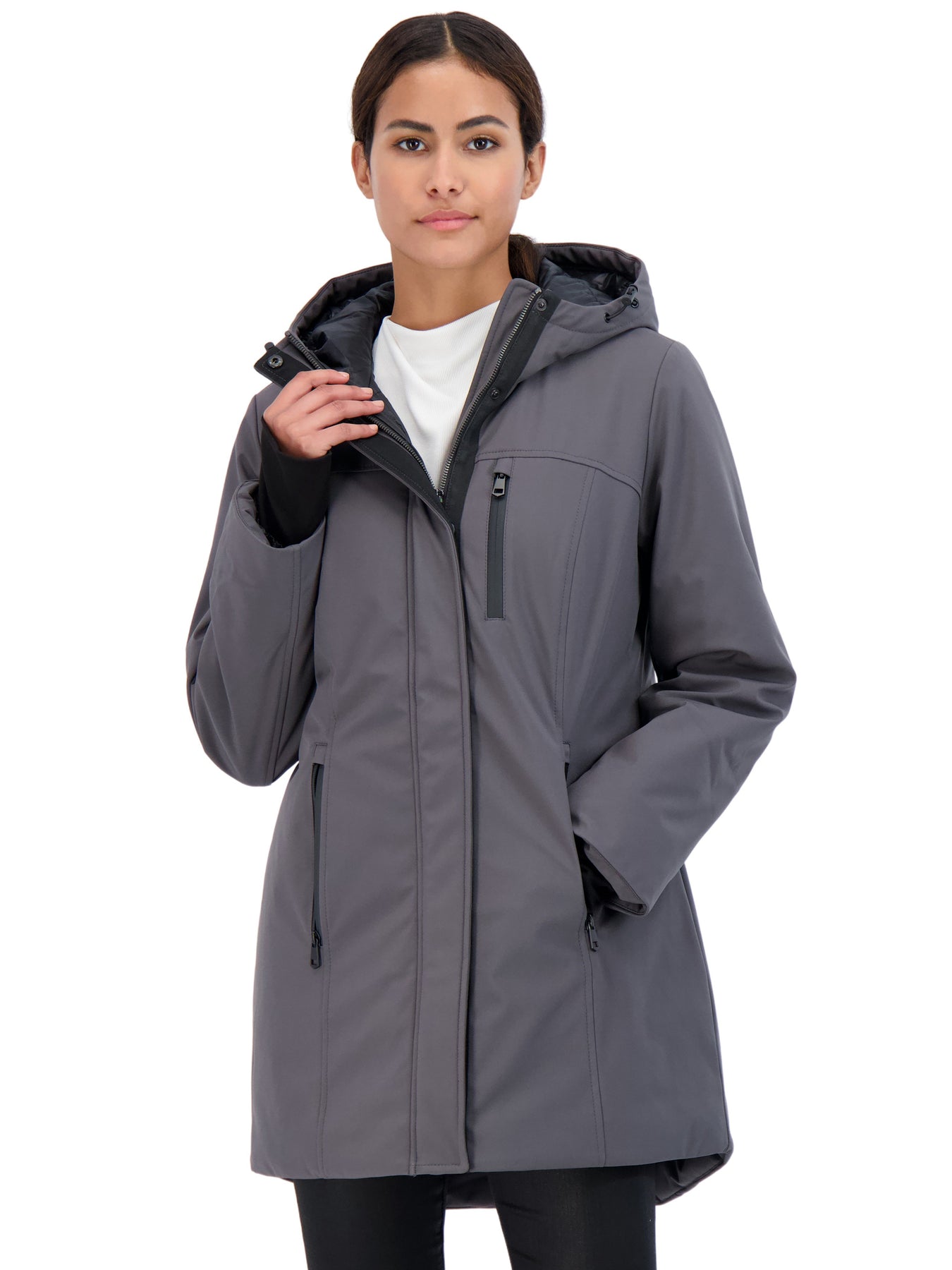 Sebby K Sebby Collection Women's Heavyweight Softshell Parka