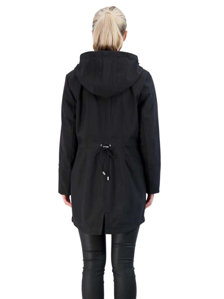Sebby softshell hooded trench coat on sale