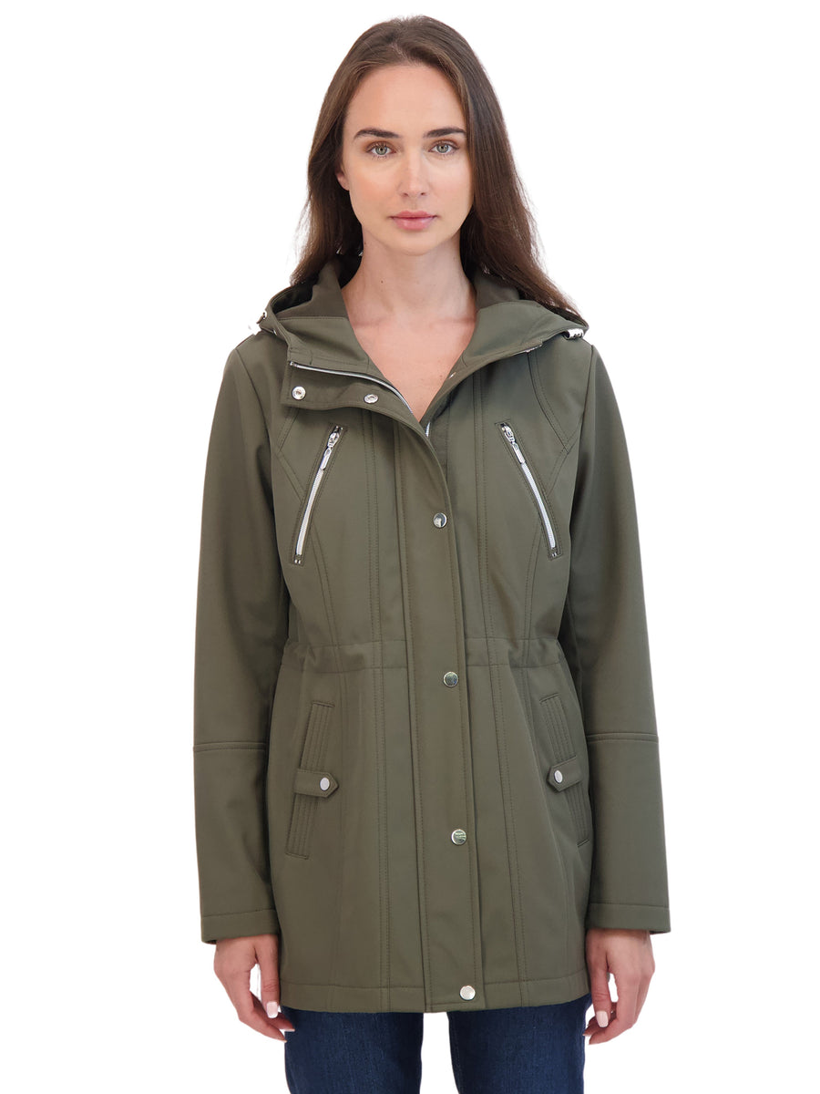 Sebby K Sebby Collection Women's Softshell Jacket with Hood