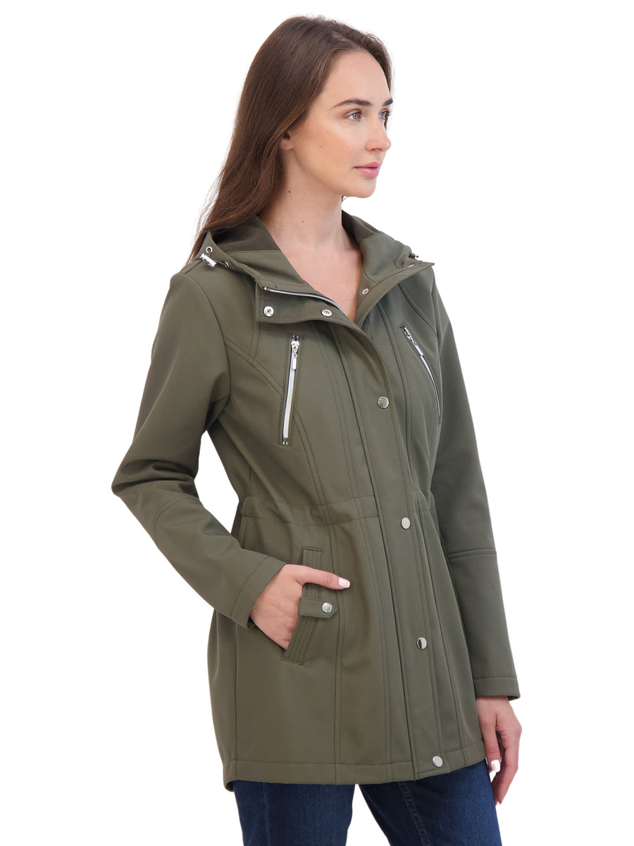 Sebby K Sebby Collection Women's Softshell Jacket with Hood