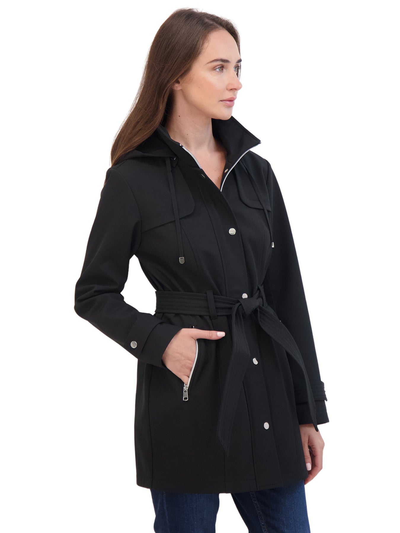 Sebby long reefer coat on sale