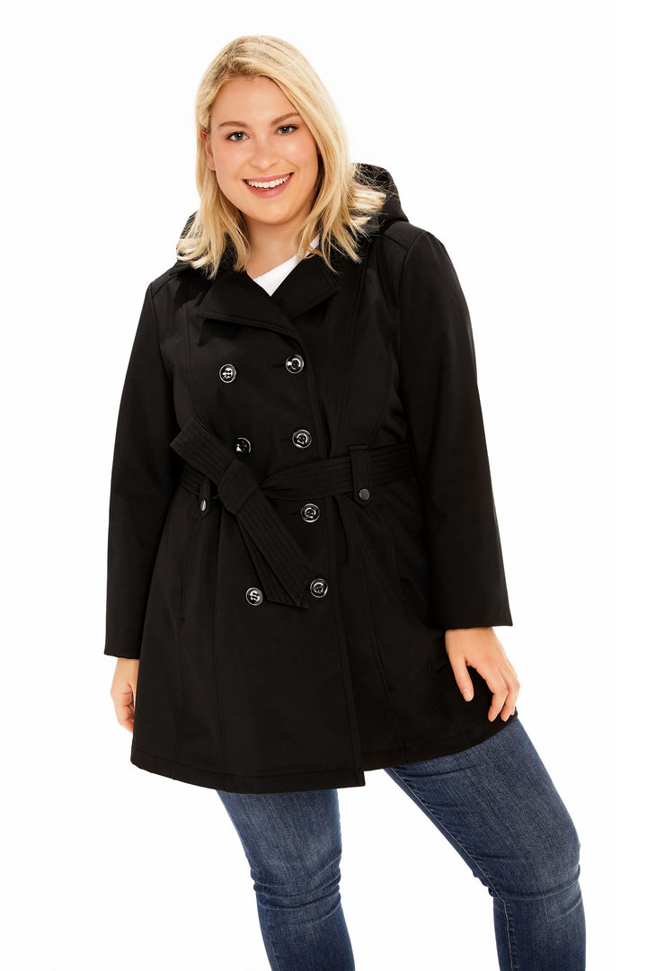 Sebby softshell trench coat discount
